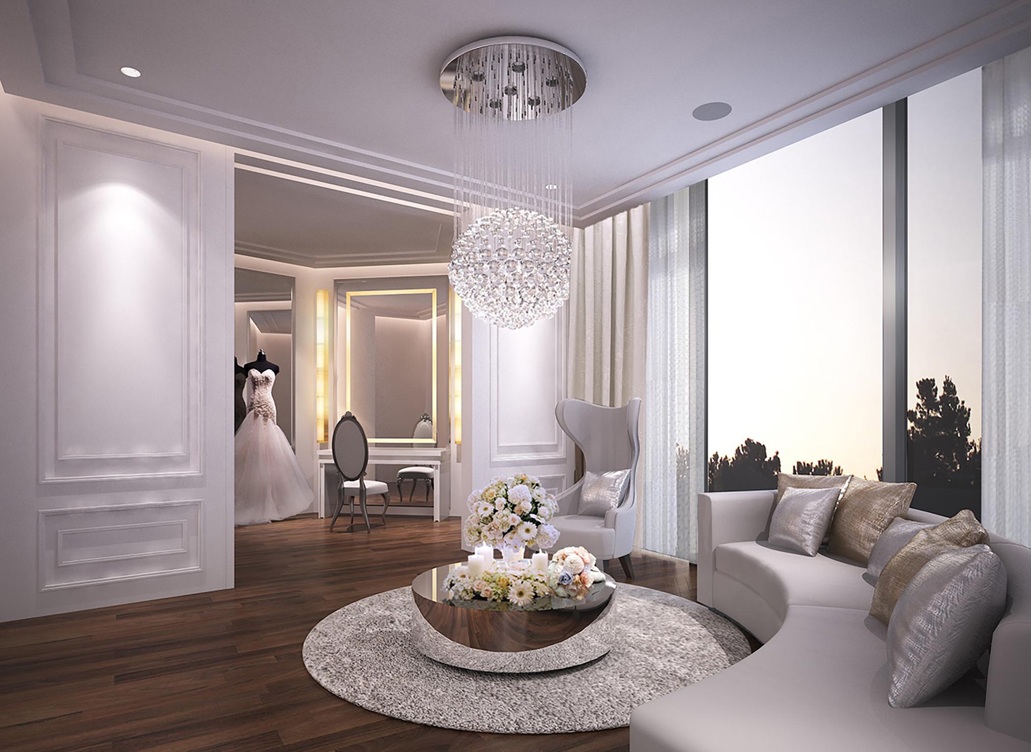 Dusit Thani Laguna Singapura Exterior foto 3D interior visualization