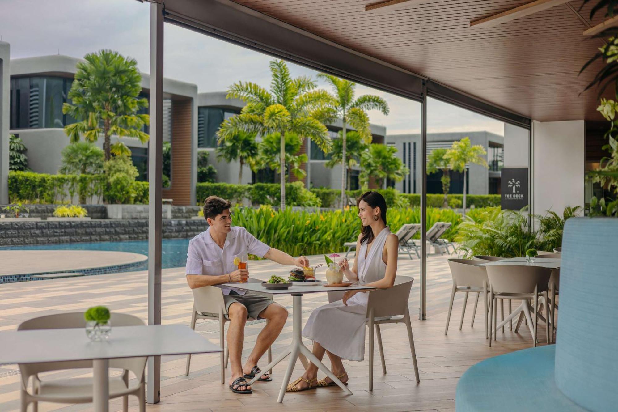 Dusit Thani Laguna Singapura Exterior foto The Beach Club